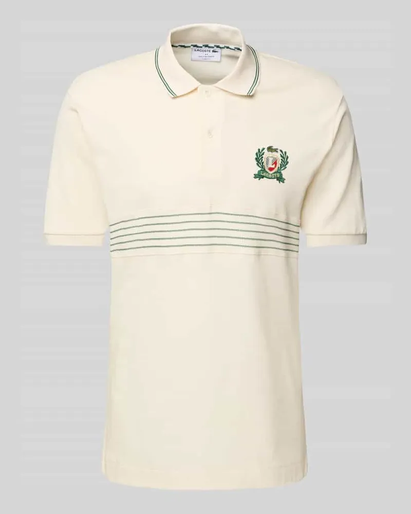 Lacoste Classic Fit Poloshirt mit Label-Stitching 