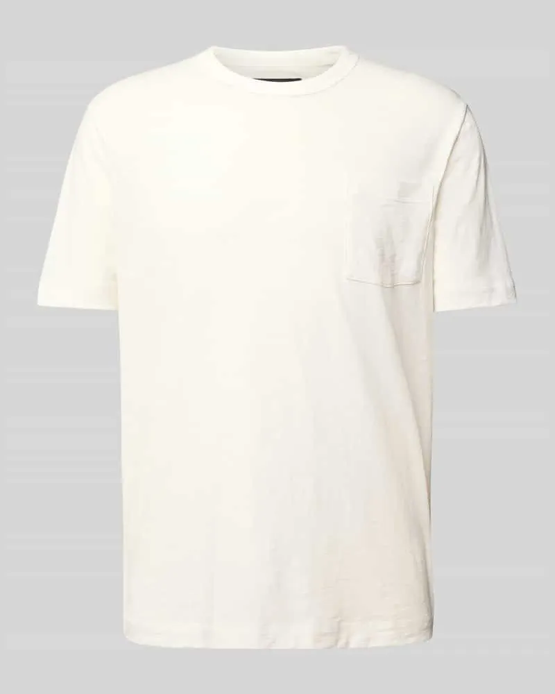 Marc O'Polo Regular Fit T-Shirt aus weichem Slub Jersey 