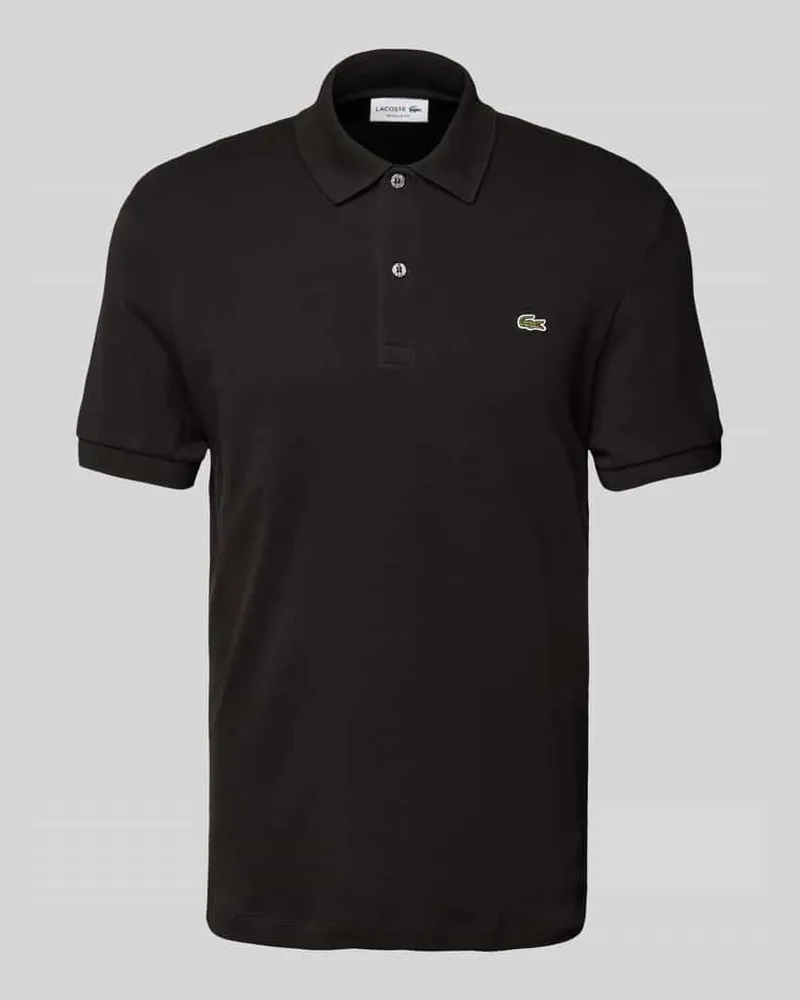 Lacoste Regular Fit Poloshirt mit Label-Detail 
