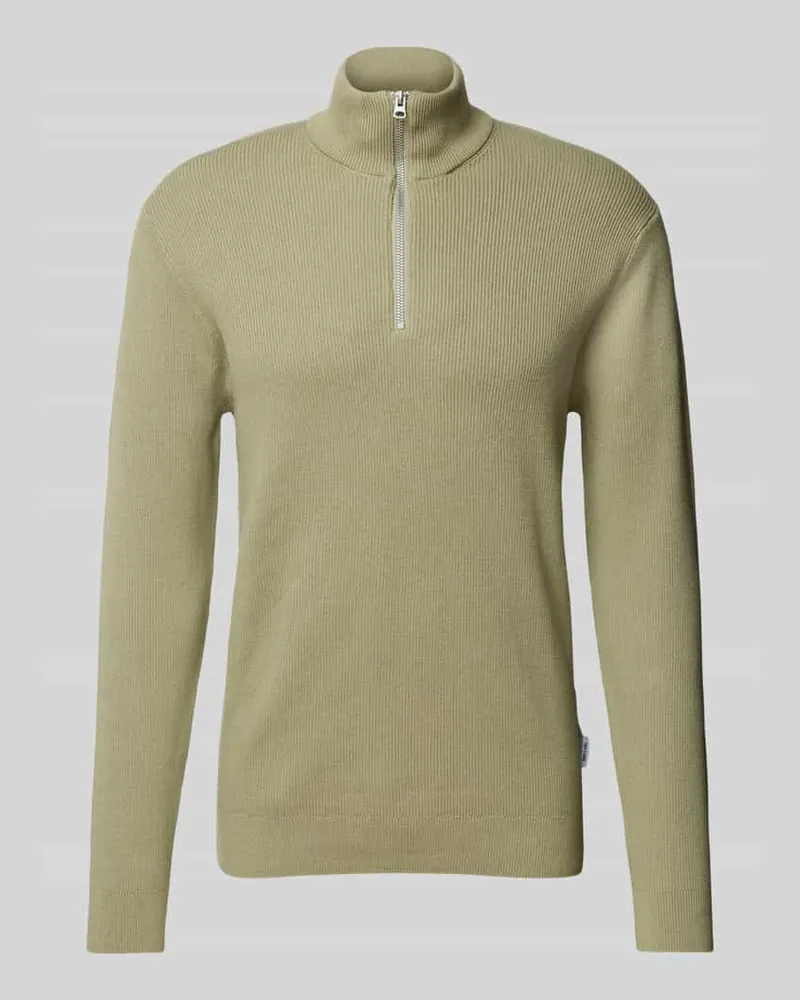 Only & Sons Regular Fit Strickpullover mit Stehkragen Modell 'PHIL 