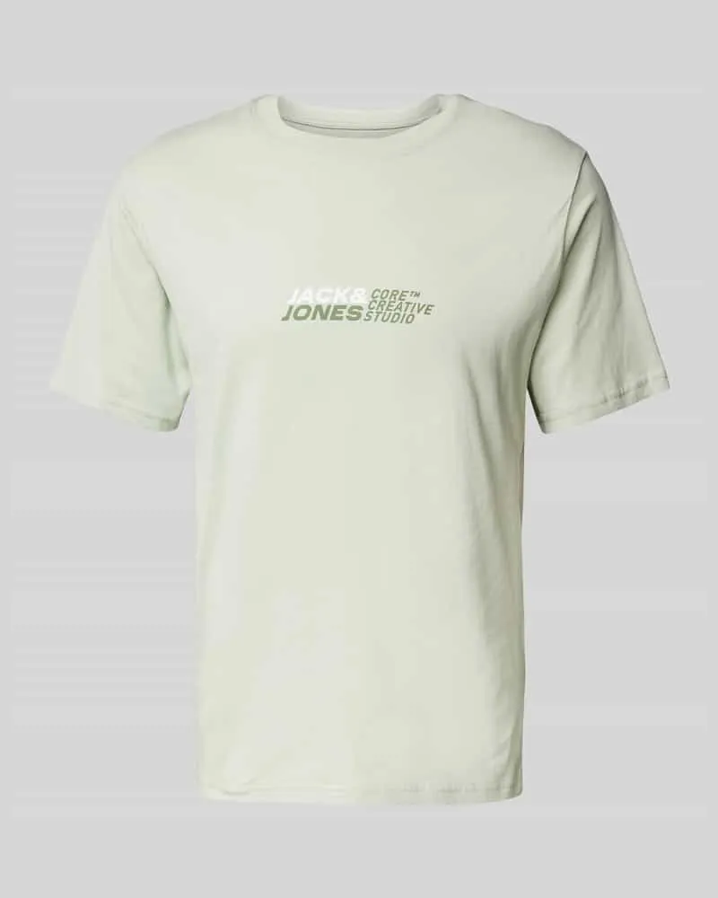Jack & Jones T-Shirt mit Label-Print Modell 'TARMAC 