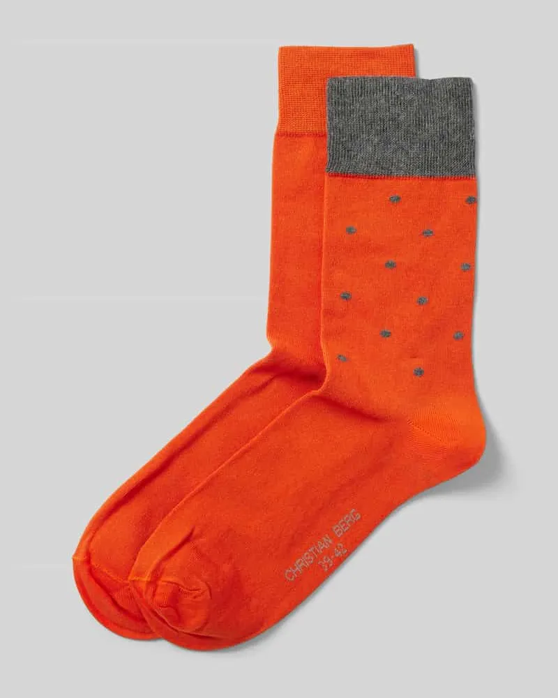 Christian Berg Socken mit Label-Detail 