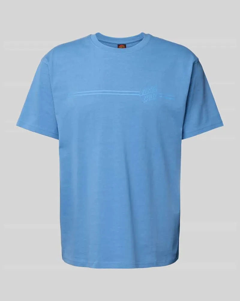 Santa Cruz T-Shirt mit Label-Print 