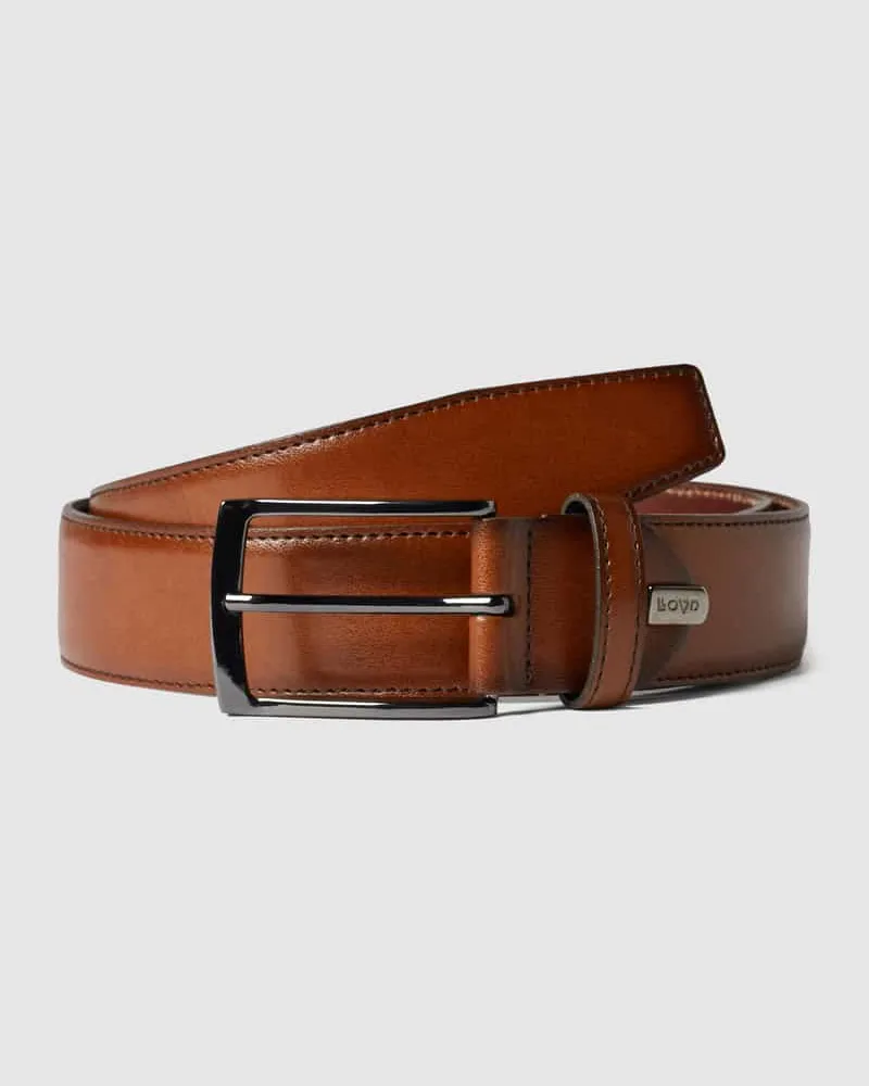 Lloyd Belts Ledergürtel mit Dornschließe 