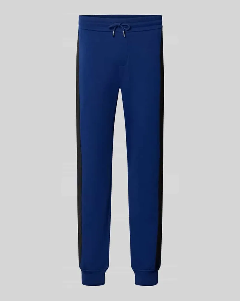 Armani Exchange Sweatpants mit Bordüre Royal