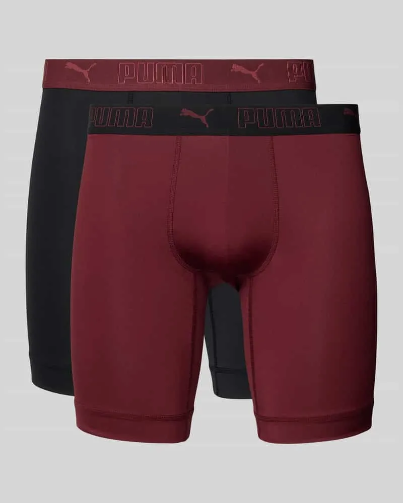 Puma Trunks mit Label-Bund im 2er-Pack 