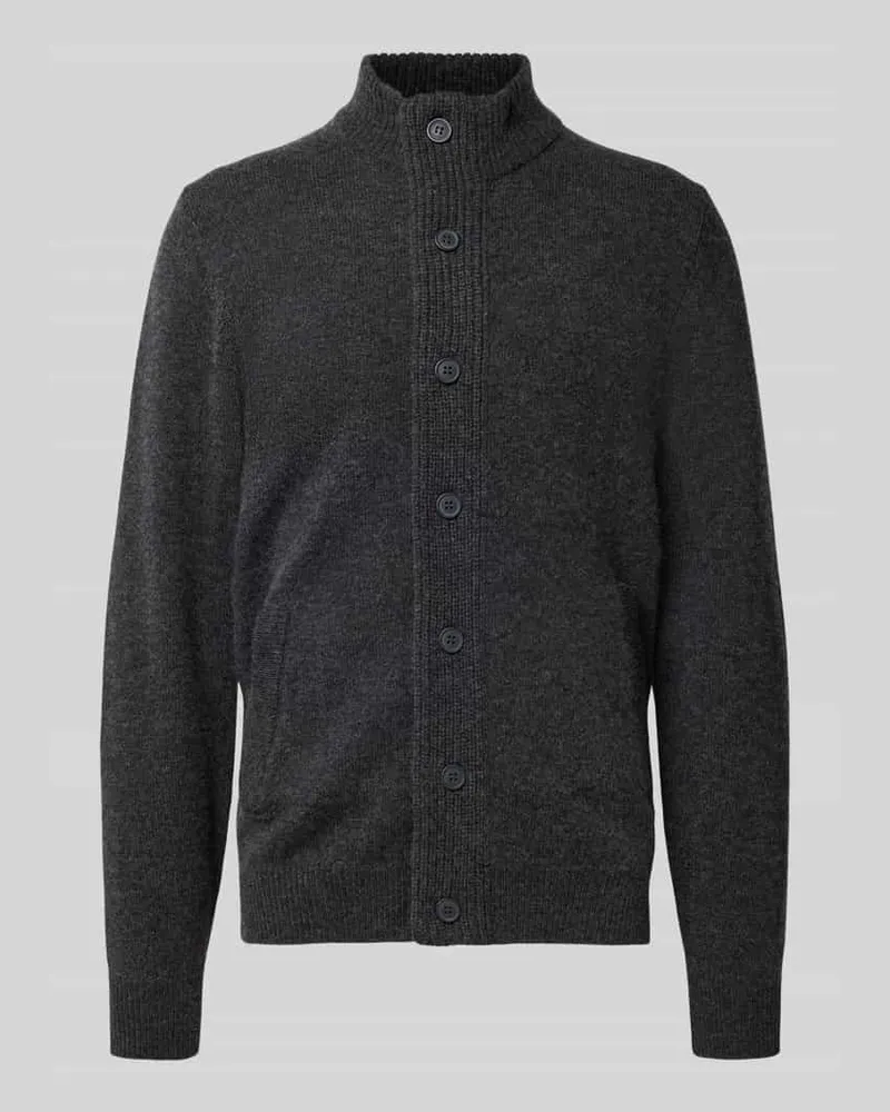 Barbour Regular Fit Strickjacke aus echter Wolle 