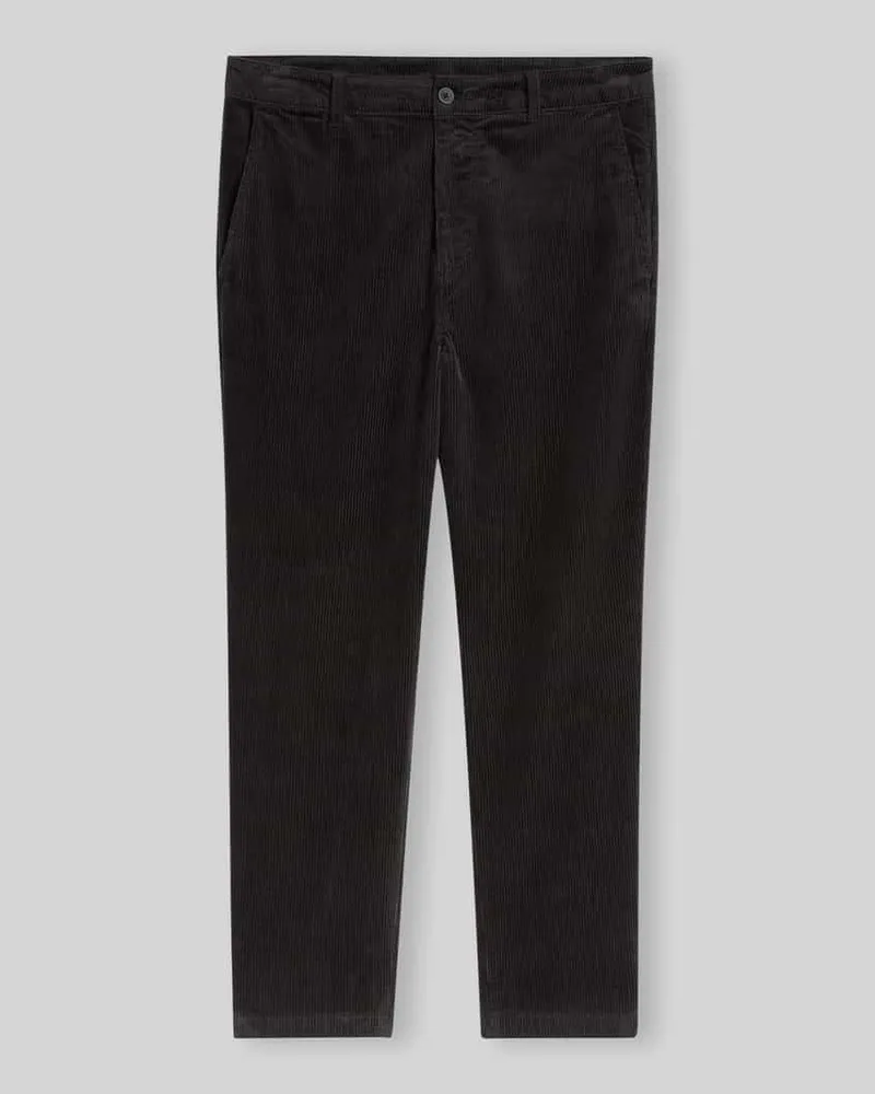 Tom Tailor Regular Waist Cordhose aus reiner Baumwolle Graphit