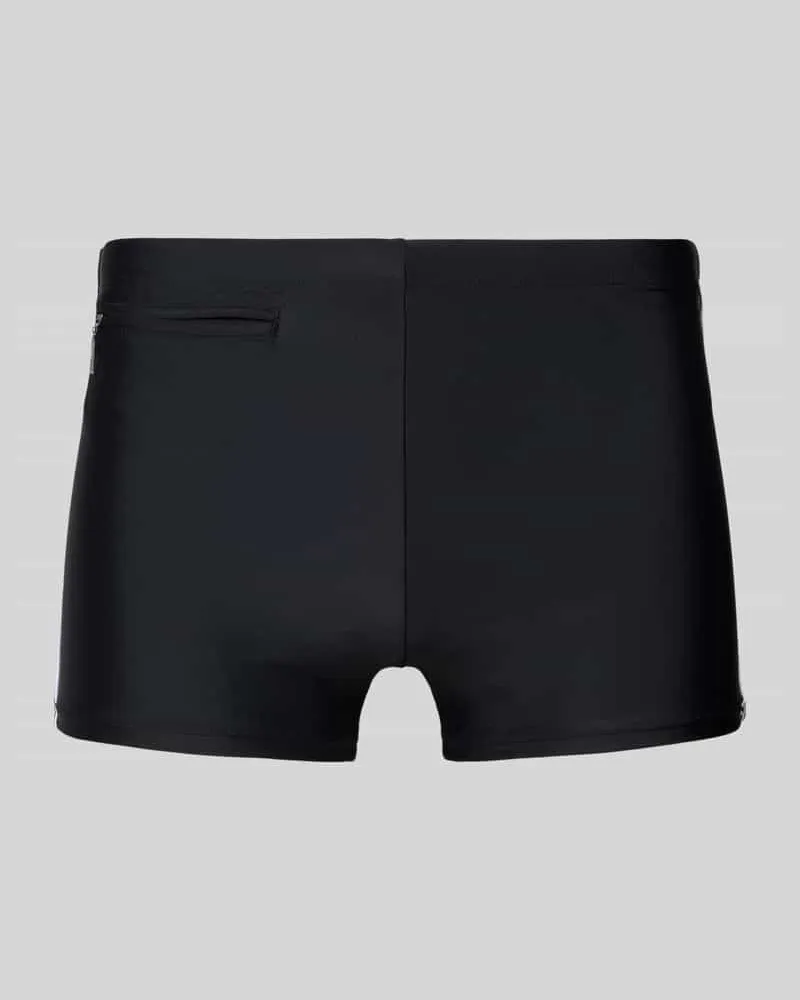 Schiesser Slim Fit Badeshorts mit Reißverschlusstasche 