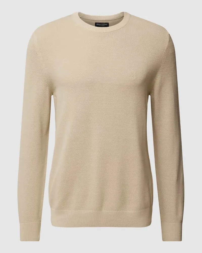 Marc O'Polo Strickpullover mit Label-Detail 