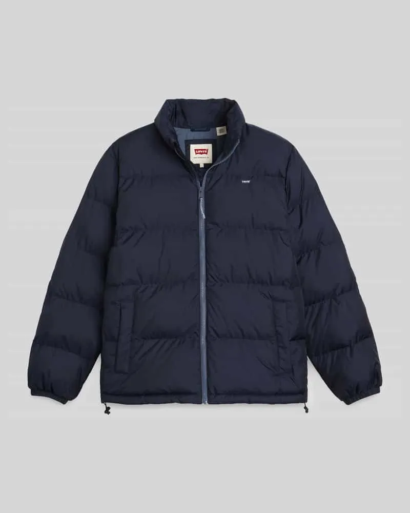 Levi's Regular Fit Puffer Jacket mit Stehkragen Dunkelblau