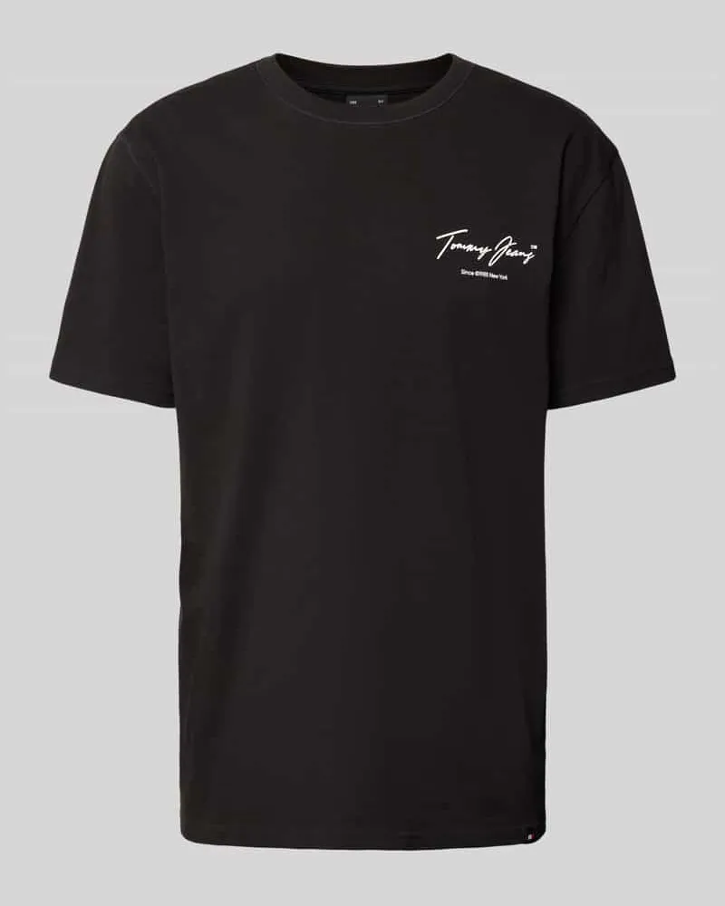 Tommy Hilfiger T-Shirt mit Label-Print 