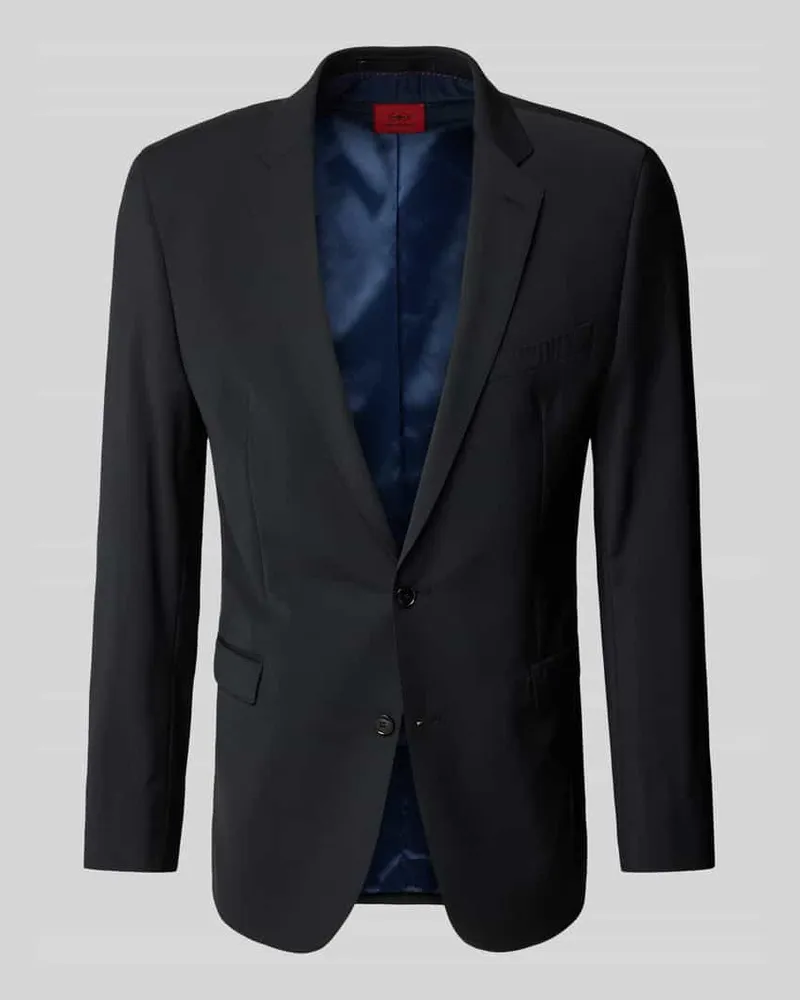 Strellson Slim Fit Anzugsakko mit Brustleistentasche Modell 'ALLEN Black