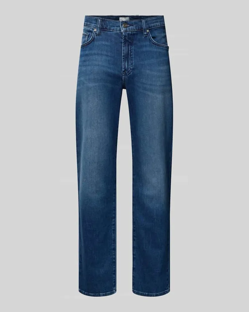 Brax Wide Fit Jeans mit Eingrifftaschen Modell 'Clint Marine