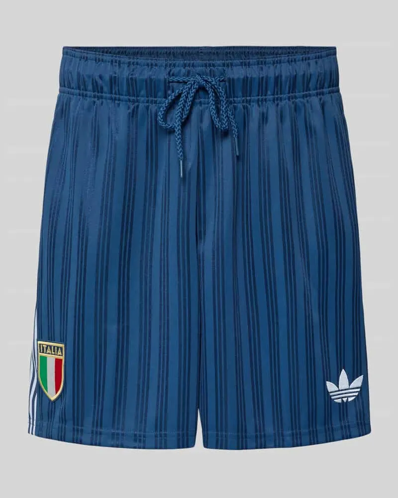 adidas Loose Fit Trikot-Shorts mit FIGC-Applikation Marine