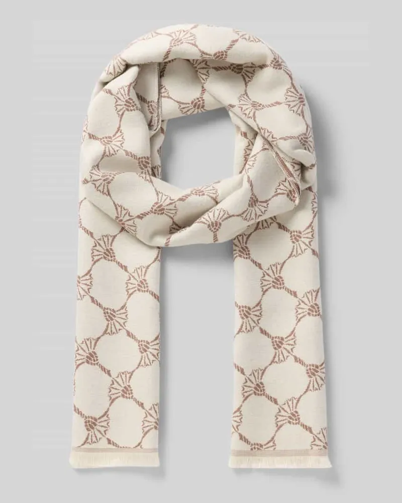 JOOP! Schal aus reiner Viskose Modell 'Felix Beige