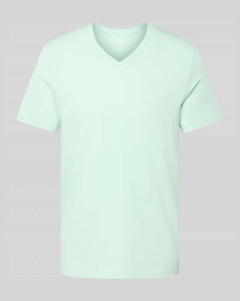 S.Oliver Regular Fit T-Shirt aus reiner Baumwolle 