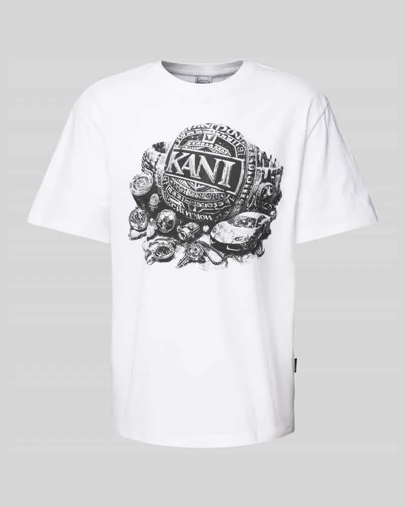 Karl Kani T-Shirt mit Label-Print 