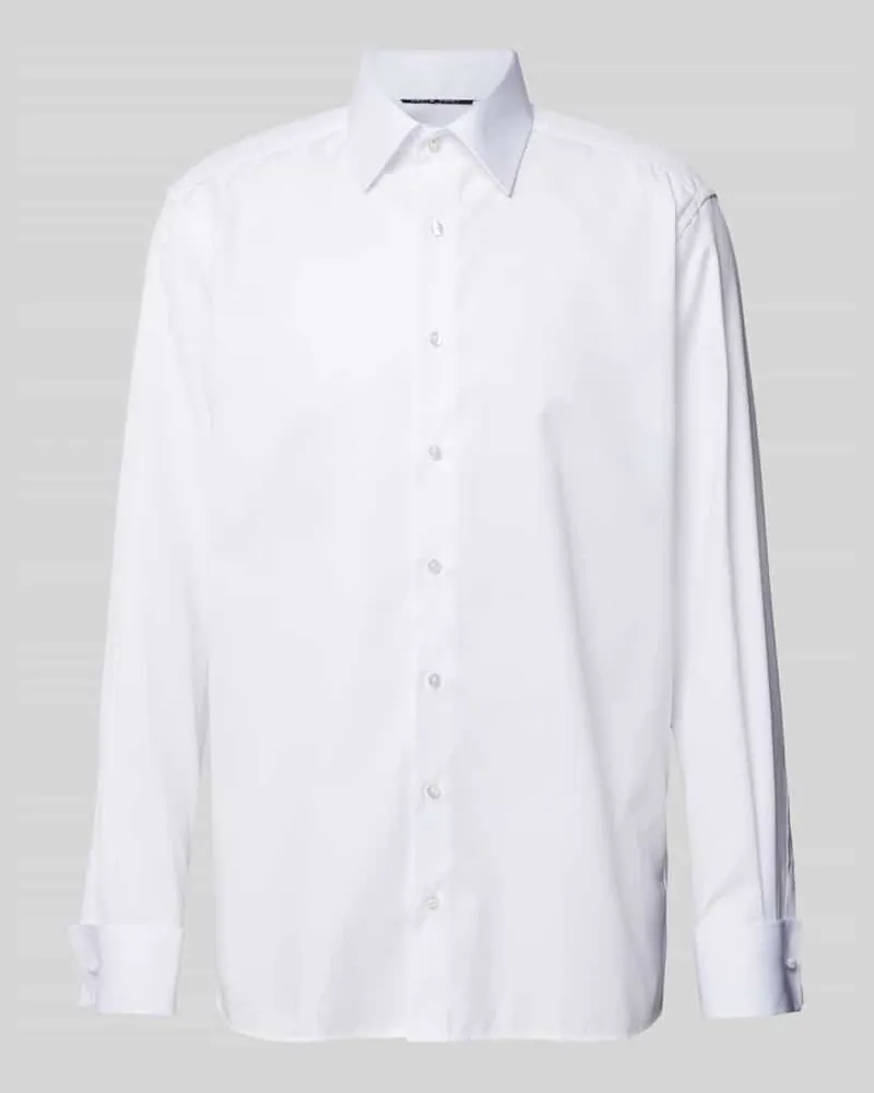 Eterna Comfort Fit Smokinghemd aus Twill 
