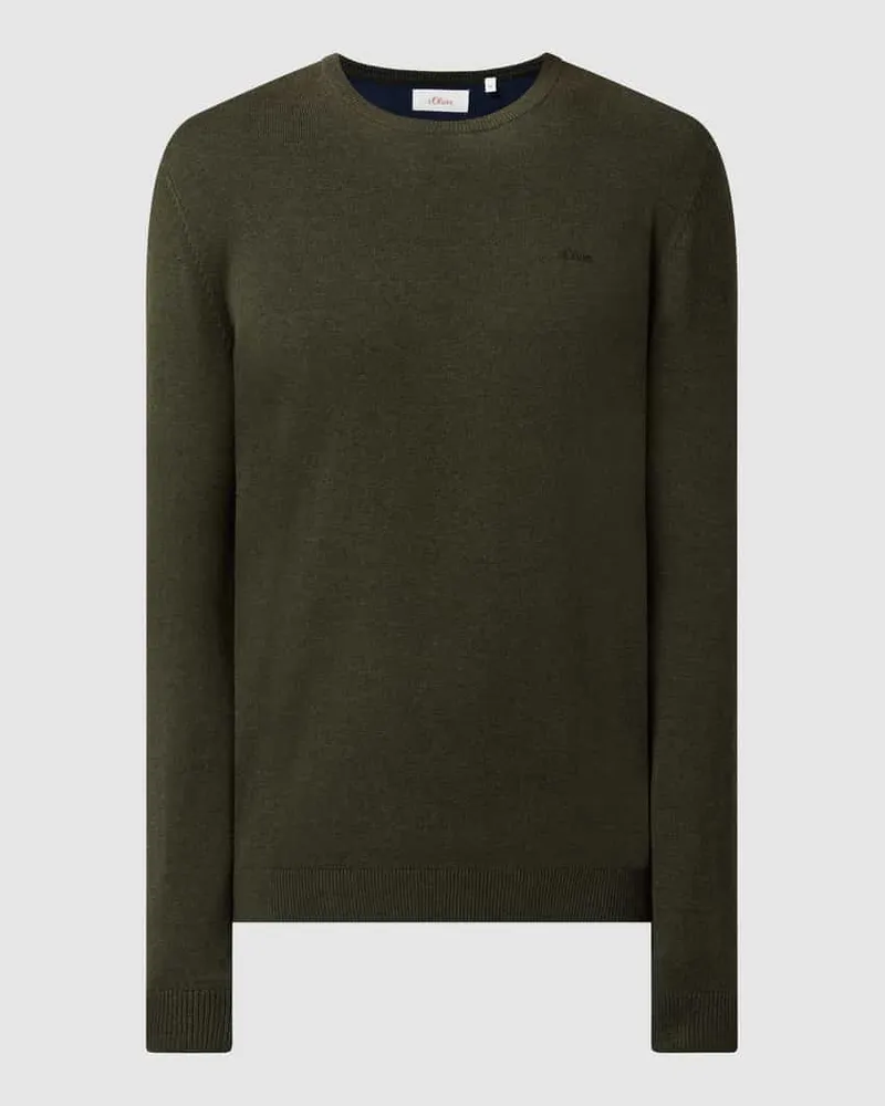 S.Oliver Pullover aus Baumwolle 
