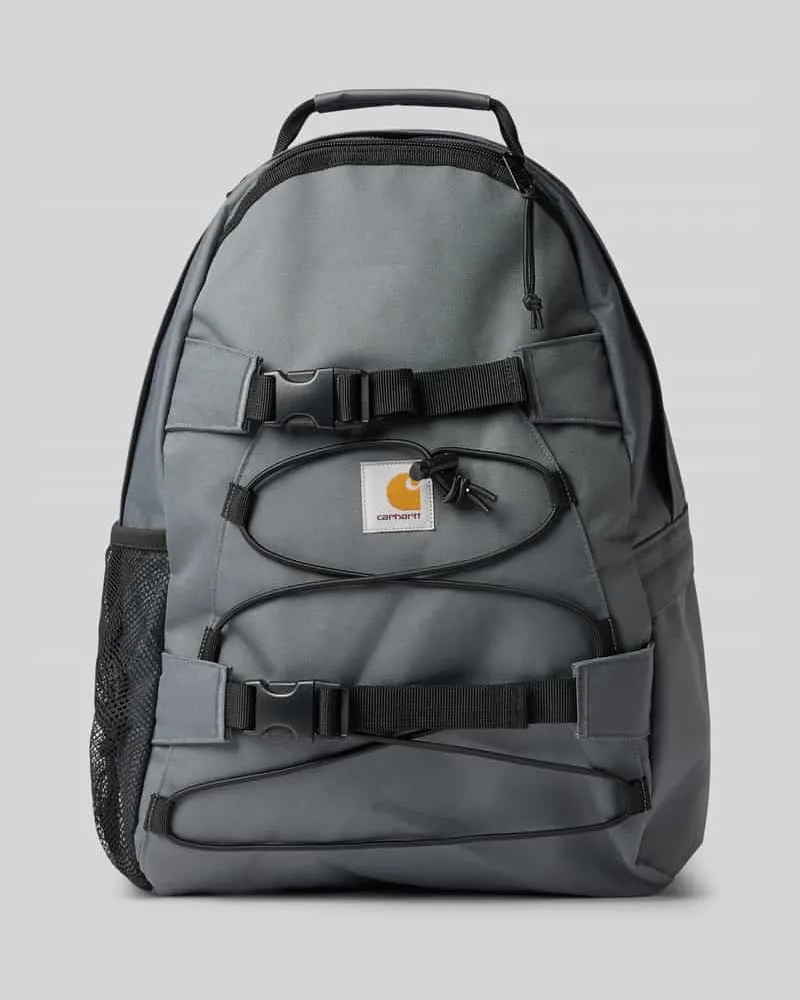Carhartt WIP Rucksack mit Logo-Patch Modell 'KICKFLIP Graphit