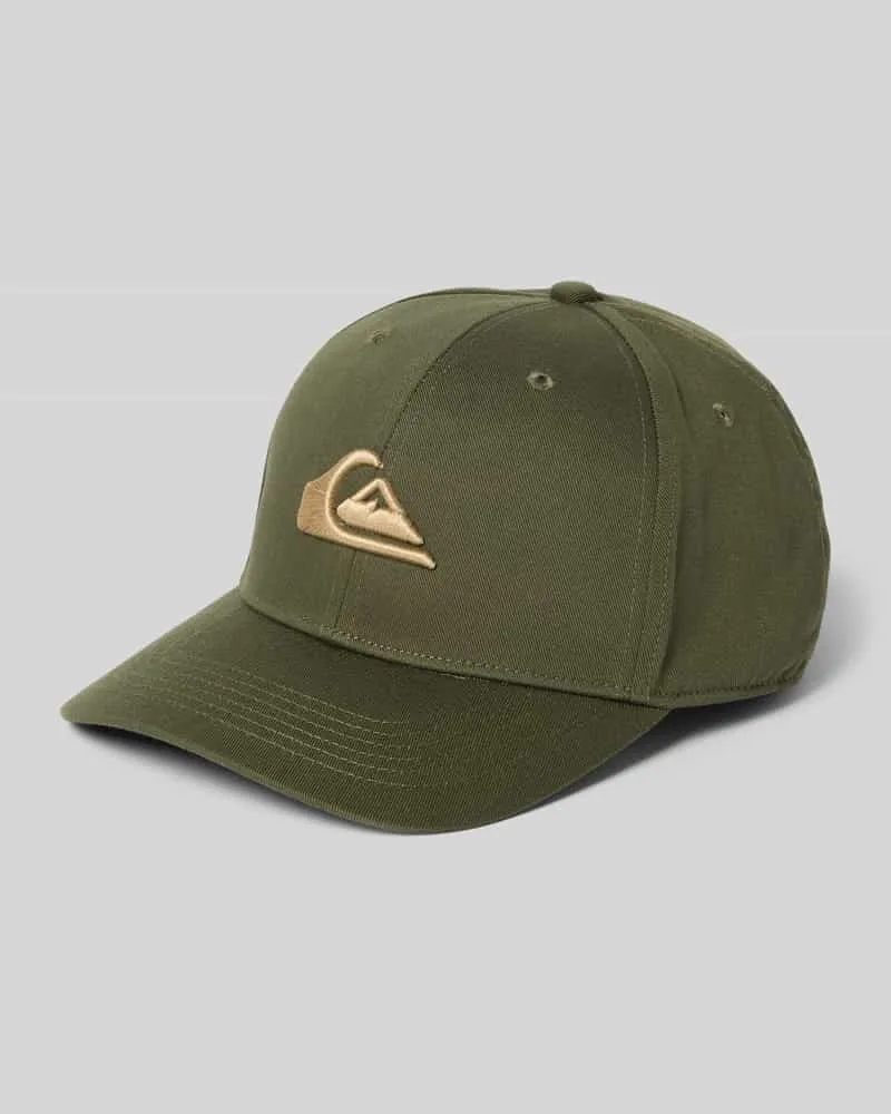 Quiksilver Basecap mit Baumwoll-Anteil Modell 'DECADES Dunkelgruen