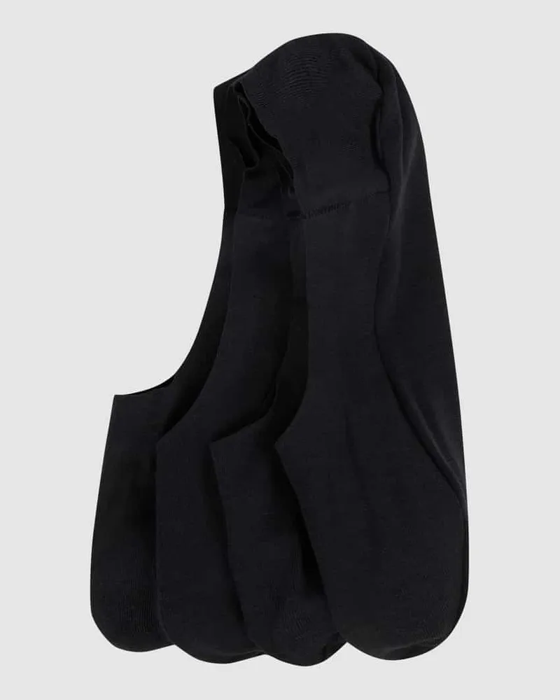 Camano Füßlinge im 4er-Pack Black