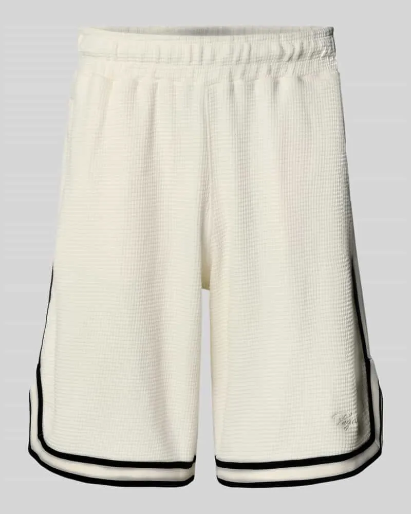 PEGADOR Relaxed Fit Sweatshorts mit Strukturmuster Modell 'Barkan 