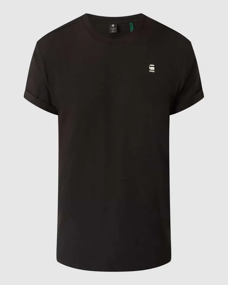 G-STAR RAW T-Shirt mit Label-Detail 