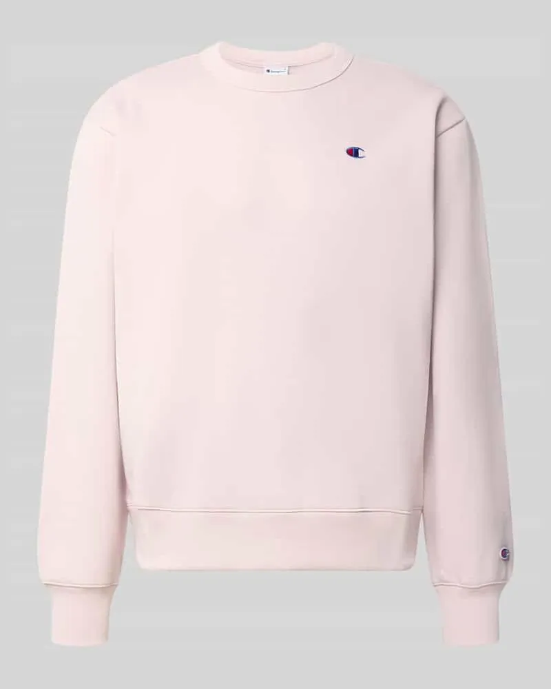 Champion Sweatshirt mit Label-Details Altrosa