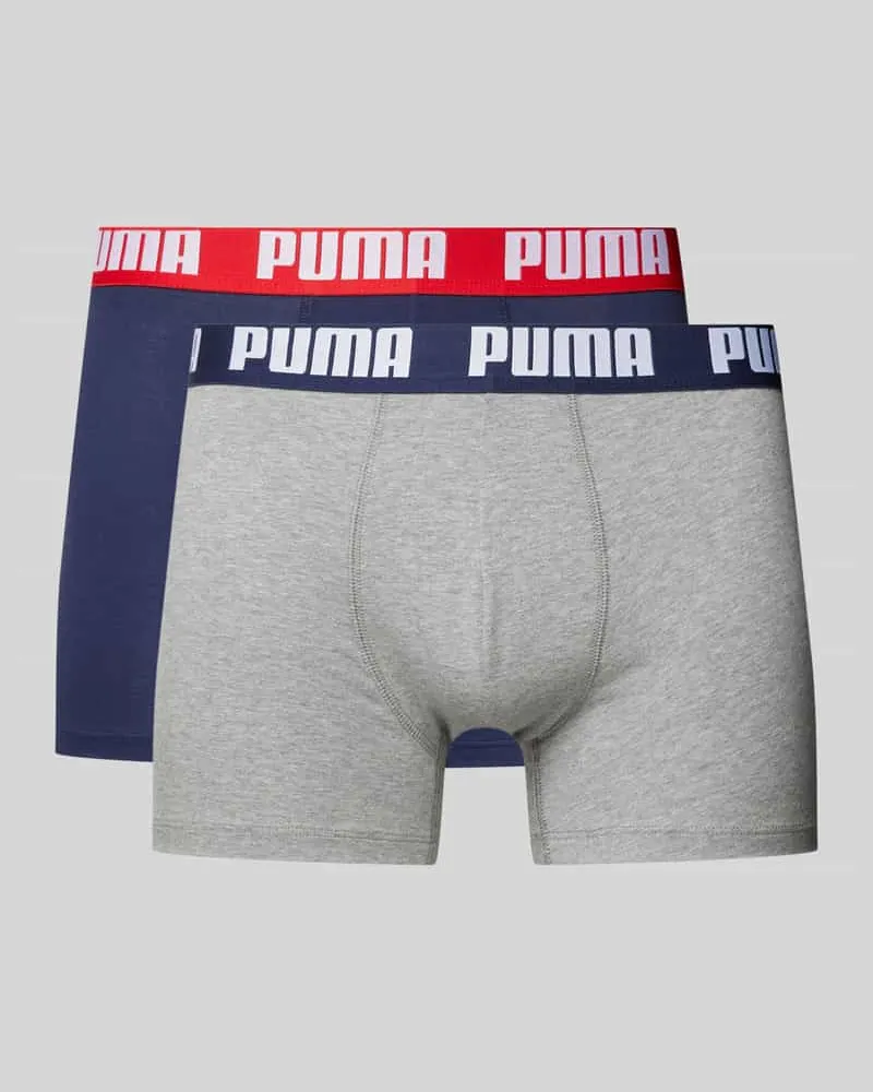 Puma Trunks mit Label-Detail im 2er-Pack 
