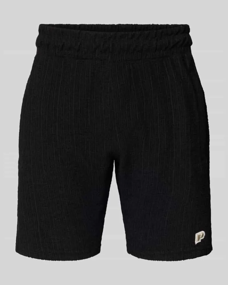PEGADOR Shorts mit Label-Patch Modell 'LIBCO Black