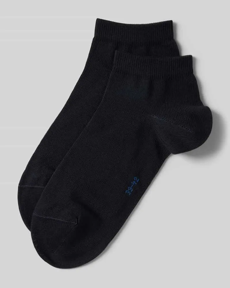 Falke Socken mit geripptem Abschluss im 2er-Pack Marine