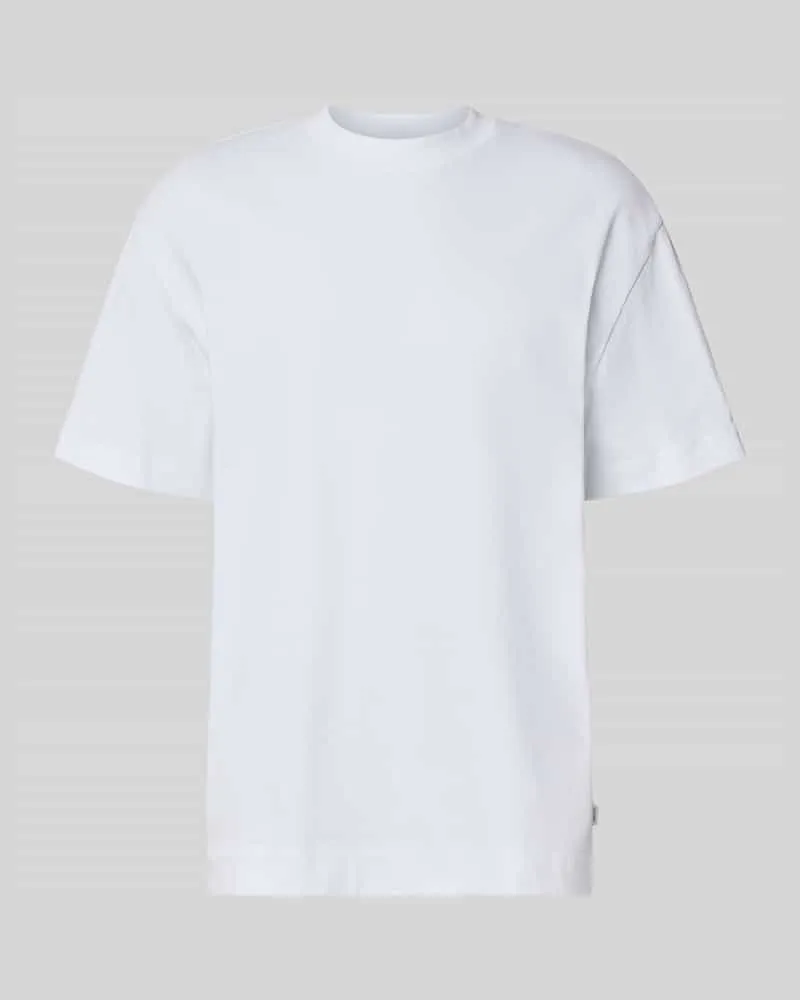LES DEUX T-Shirt mit Rundhalsausschnitt Modell 'Carl Weiss