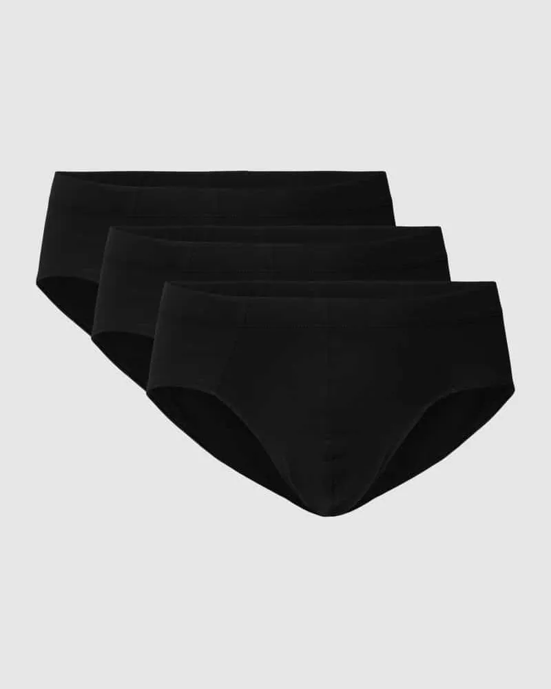 Schiesser Slip mit elastischem Bund Modell 'Supermini' im 3er-Pack 