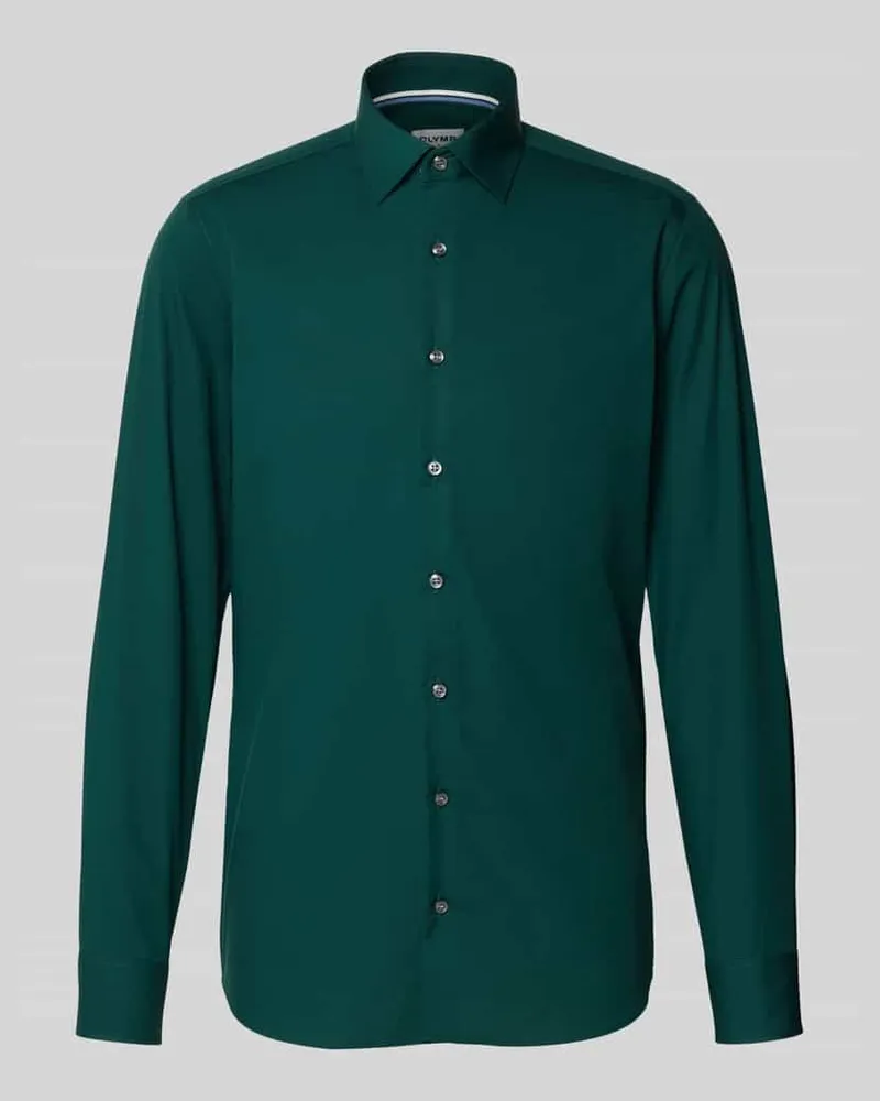 Olymp Slim Fit Business-Hemd mit Kentkragen 