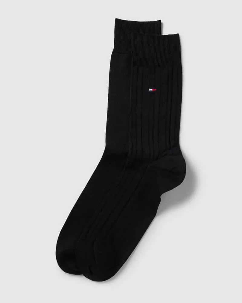 Tommy Hilfiger Socken mit Logo-Stitching im 2er-Pack 