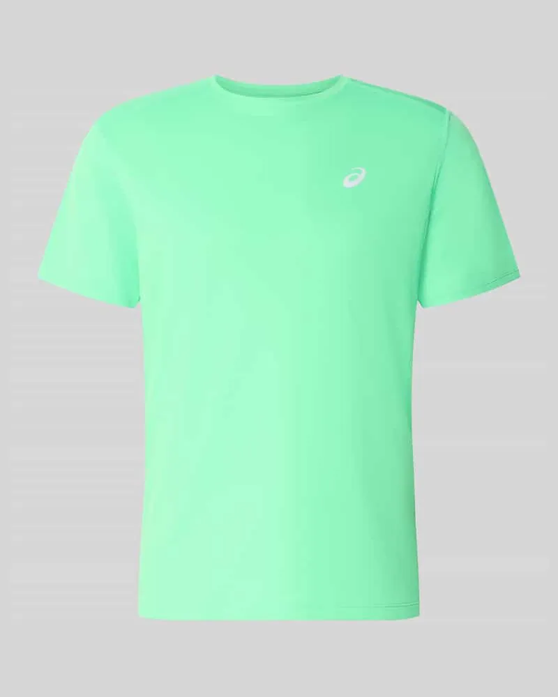 Asics T-Shirt mit Logo-Print Modell 'CORE Neon