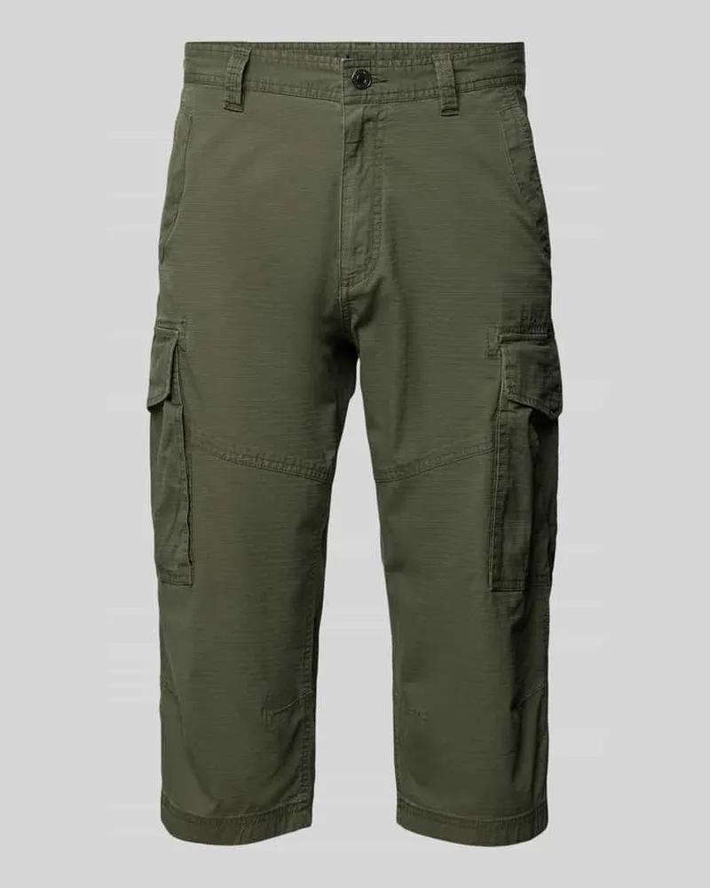 S.Oliver Relaxed Fit Bermuda aus Baumwoll-Mix Modell 'FILE 
