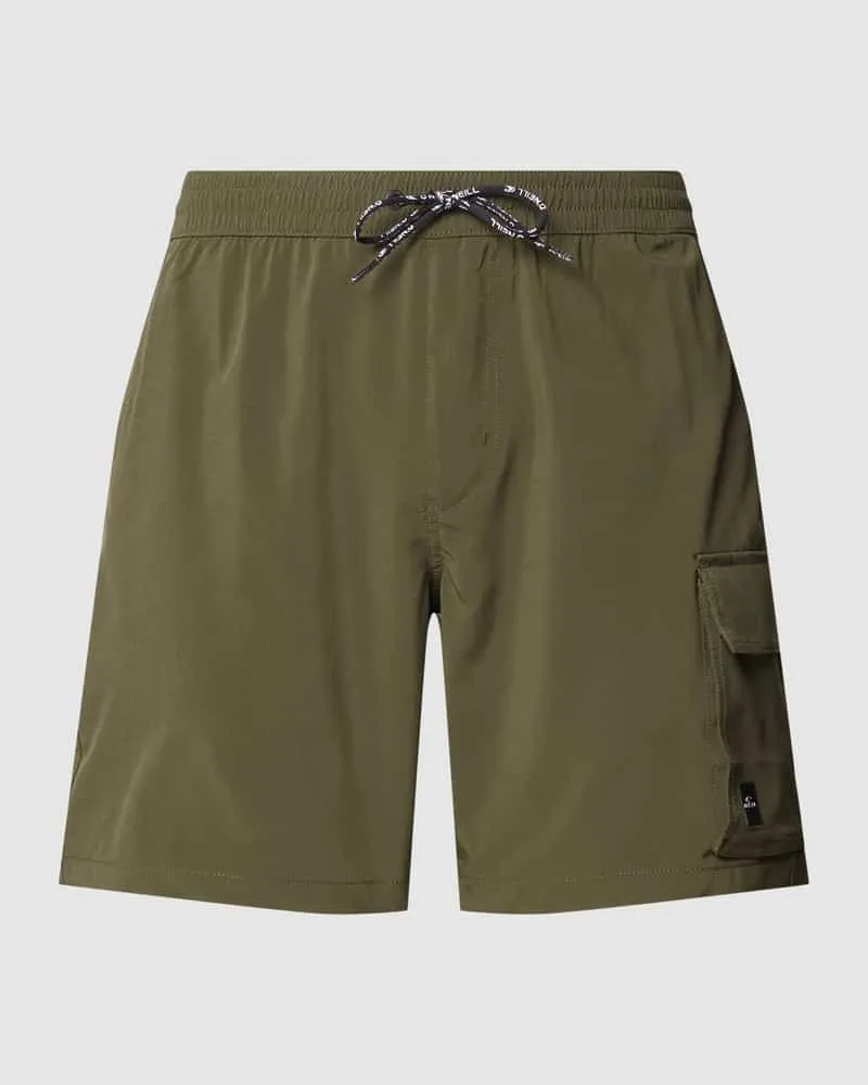 O´Neill Shorts mit elastischem Bund Oliv