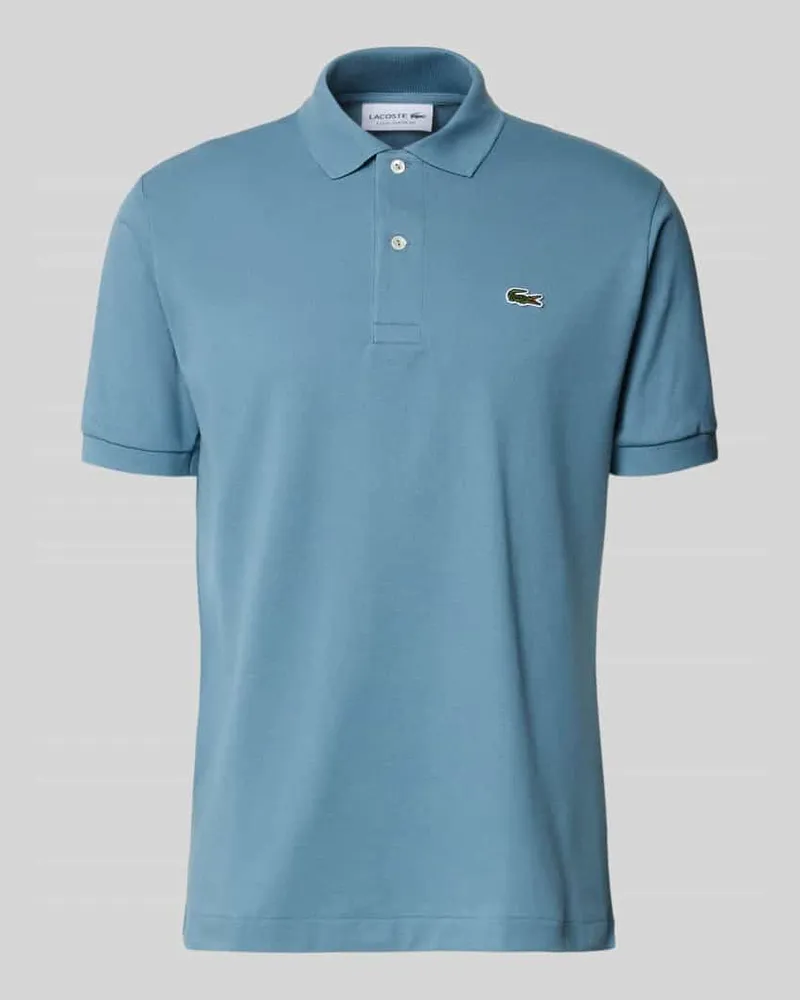 Lacoste Regular Fit Poloshirt aus reiner Baumwolle Modell 'CORE Rauchblau