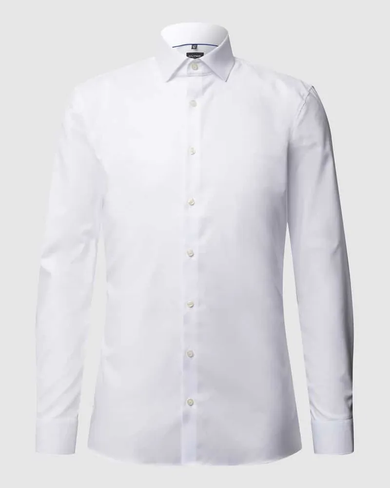 Olymp Super Slim Fit Businesshemd aus Twill 
