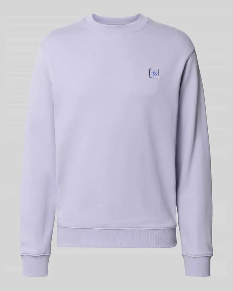 Scotch&Soda Sweatshirt mit Label-Detail 