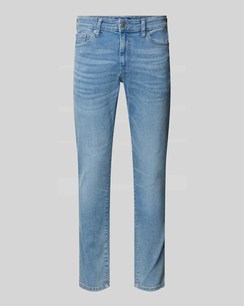 Only & Sons Slim Fit Jeans im 5-Pocket-Design Modell 'LOOM Hellblau
