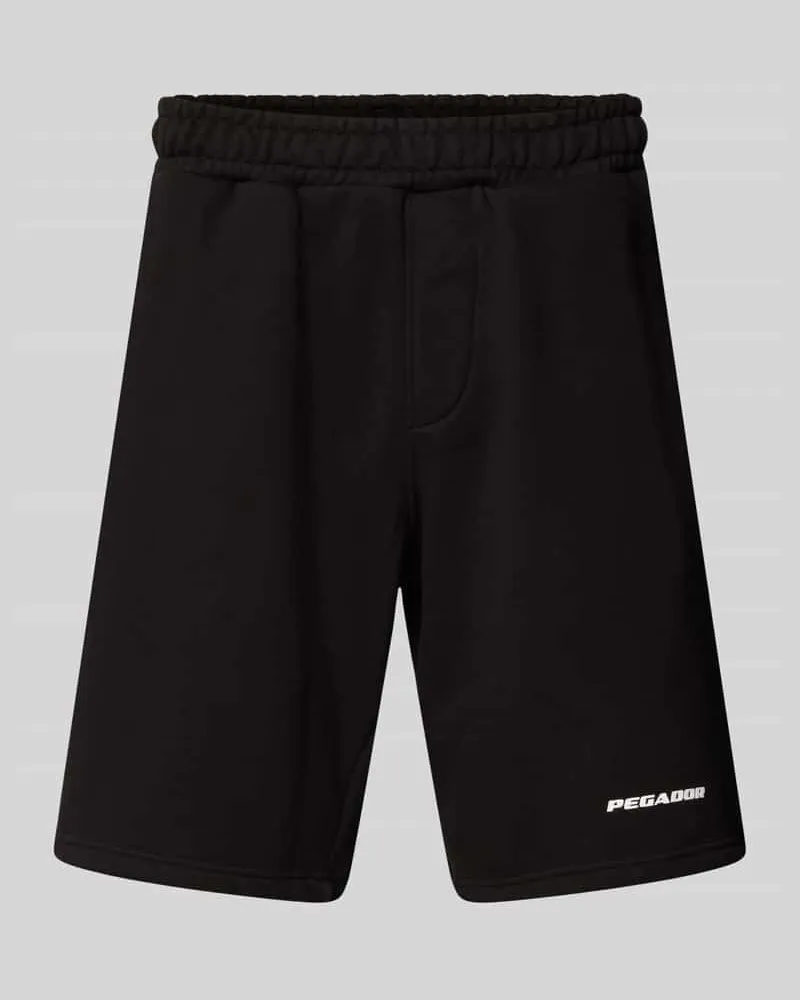 PEGADOR Sweatshorts mit elastischem Bund 