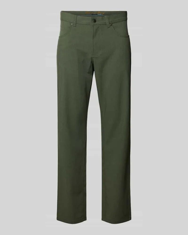 Christian Berg Comfort Fit Hose mit Eingrifftaschen Schilf