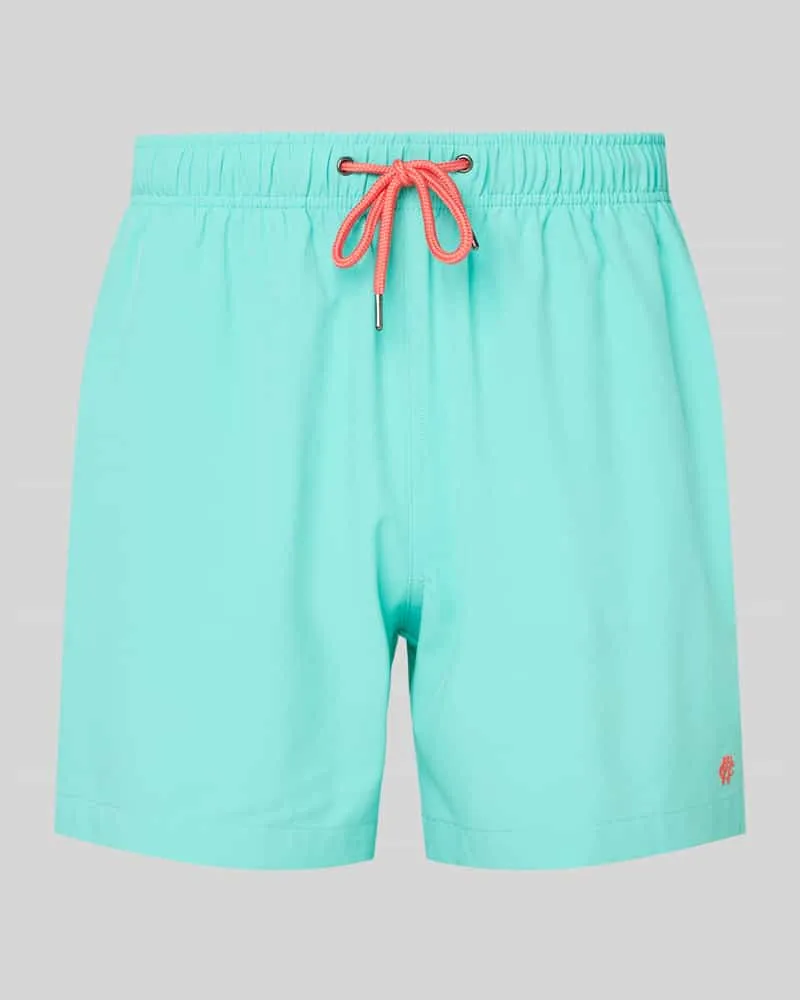 McNeal Relaxed Fit Badeshorts mit Logo-Stitching 
