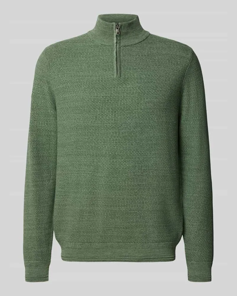 Superdry. Troyer mit Stehkragen Gruen