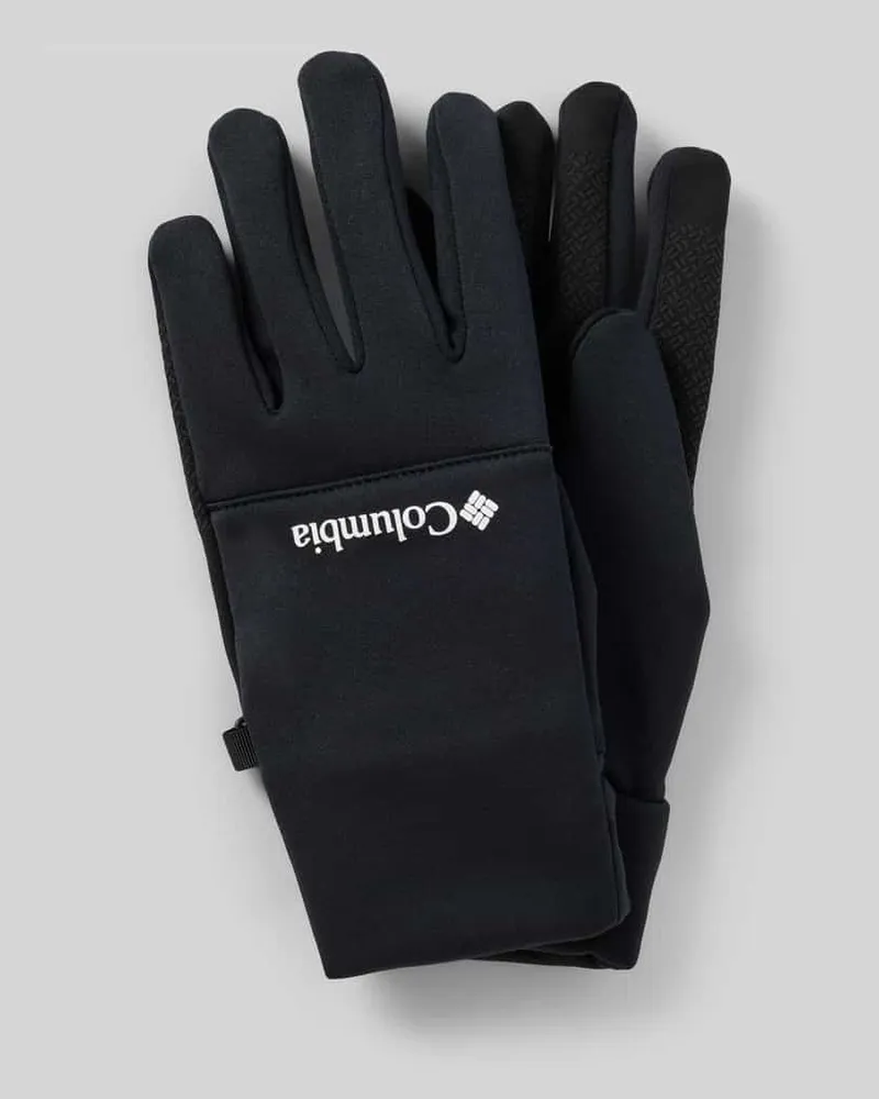 Columbia Sportswear Company Handschuhe mit Logo Modell 'CSConnect™ Touch Black