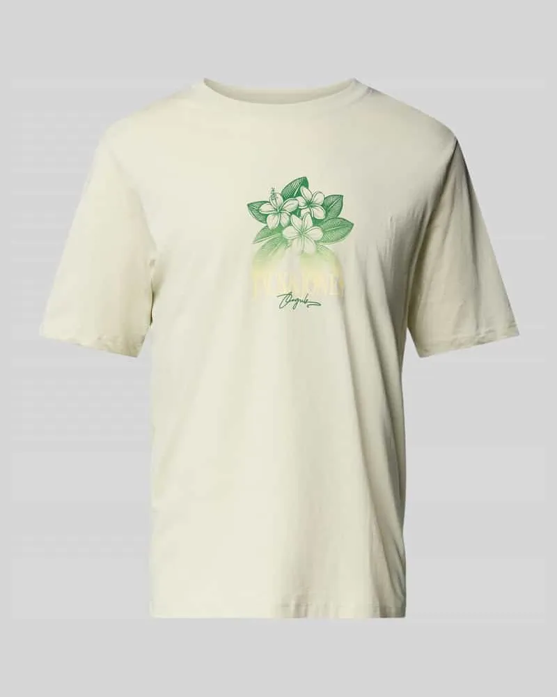 Jack & Jones T-Shirt mit Motiv-Print Modell 'ALMERIA 